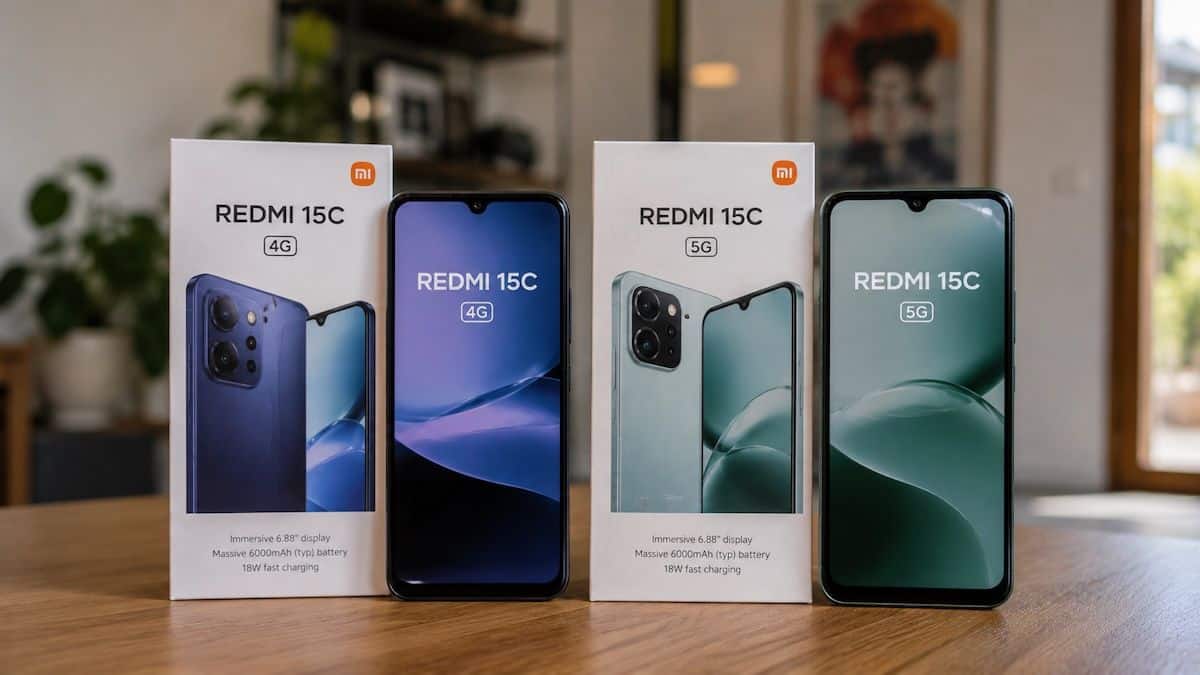 redmi 15C 4G ou 5G
